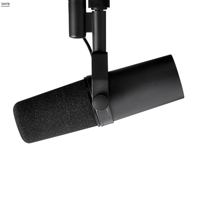 Shure SM7B dynamic broadcast microphone