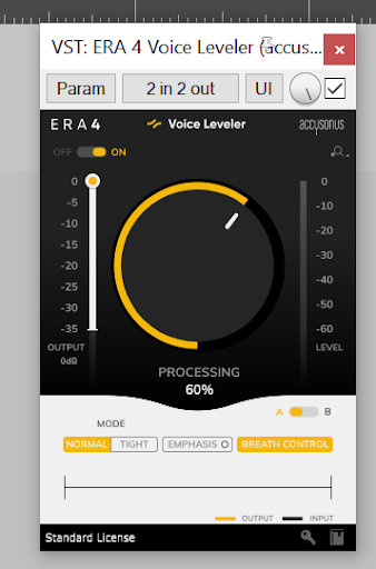 ERA 4 Voice Leveler plugin