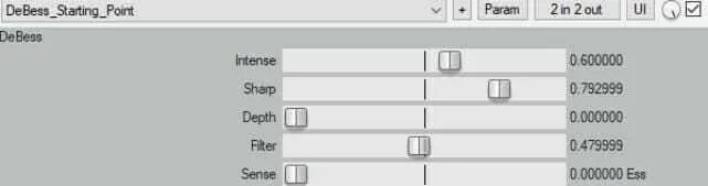 DeBess de-esser plugin